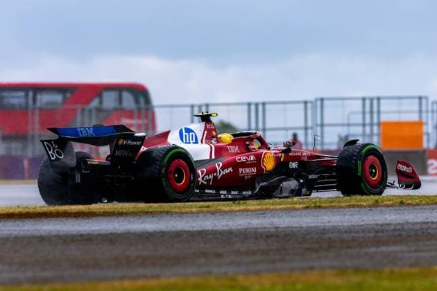 06.07.2025, Silverstone Circuit, Silverstone, FORMULA 1 QATAR AIRWAYS BRITISH GRAND PRIX 2025 , im Bild Lewis Hamilton (GBR), Scuderia Ferrari HP (Photo by Martin Trenkler Hasan Bratic DeFodi Images)