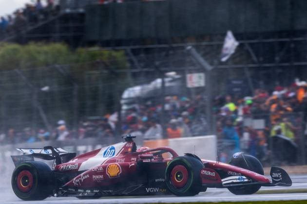 06.07.2025, Silverstone Circuit, Silverstone, FORMULA 1 QATAR AIRWAYS BRITISH GRAND PRIX 2025 , im Bild Charles Leclerc (MCO), Scuderia Ferrari HP (Photo by Martin Trenkler Hasan Bratic DeFodi Images)