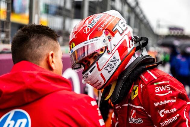 06.07.2025, Silverstone Circuit, Silverstone, FORMULA 1 QATAR AIRWAYS BRITISH GRAND PRIX 2025 , im Bild Charles Leclerc (MCO), Scuderia Ferrari HP (Photo by Martin Trenkler Hasan Bratic DeFodi Images)