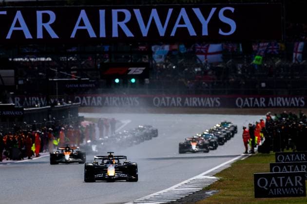 06.07.2025, Silverstone Circuit, Silverstone, FORMULA 1 QATAR AIRWAYS BRITISH GRAND PRIX 2025 , im Bild Max Verstappen (NLD), Oracle Red Bull Racing (Photo by Martin Trenkler Hasan Bratic DeFodi Images)