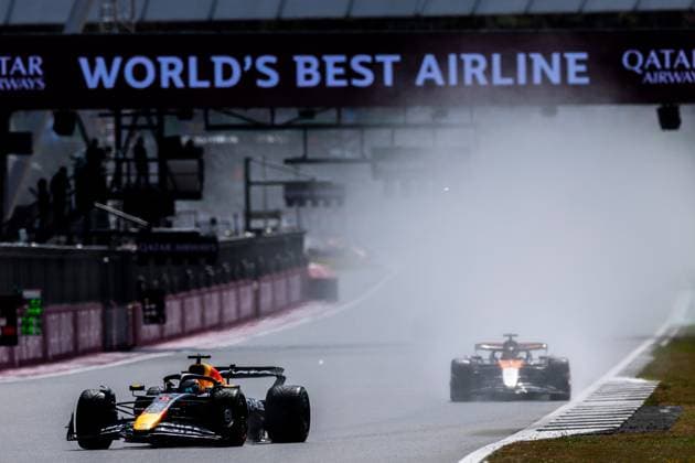 06.07.2025, Silverstone Circuit, Silverstone, FORMULA 1 QATAR AIRWAYS BRITISH GRAND PRIX 2025 , im Bild Max Verstappen (NLD), Oracle Red Bull Racing (Photo by Martin Trenkler Hasan Bratic DeFodi Images)