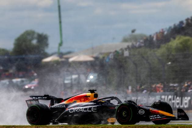 06.07.2025, Silverstone Circuit, Silverstone, FORMULA 1 QATAR AIRWAYS BRITISH GRAND PRIX 2025 , im Bild Max Verstappen (NLD), Oracle Red Bull Racing (Photo by Martin Trenkler Hasan Bratic DeFodi Images)