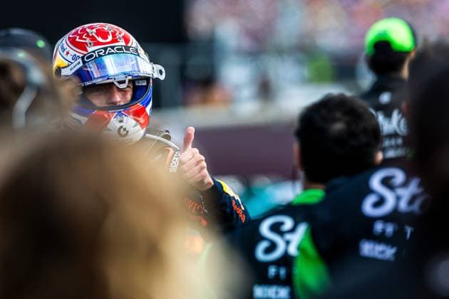 06.07.2025, Silverstone Circuit, Silverstone, FORMULA 1 QATAR AIRWAYS BRITISH GRAND PRIX 2025 , im Bild Max Verstappen (NLD), Oracle Red Bull Racing (Photo by Martin Trenkler Hasan Bratic DeFodi Images)