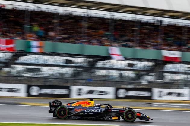 06.07.2025, Silverstone Circuit, Silverstone, FORMULA 1 QATAR AIRWAYS BRITISH GRAND PRIX 2025 , im Bild Max Verstappen (NLD), Oracle Red Bull Racing (Photo by Martin Trenkler Hasan Bratic DeFodi Images)