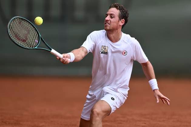 Roberto Carballes Baena ESP 06.07.2025 Tennis 1. Bundesliga Herren, TC Bredeney vs TC Großhesselohe, Tennis Club Bredeney, Essen,