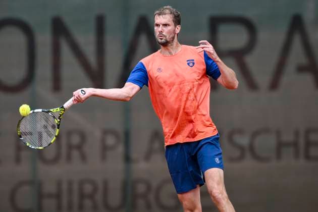 Oscar Otte GER 06.07.2025 Tennis 1. Bundesliga Herren, TC Bredeney vs TC Großhesselohe, Tennis Club Bredeney, Essen,