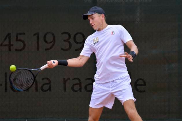 Justin Engel GER 06.07.2025 Tennis 1. Bundesliga Herren, TC Bredeney vs TC Großhesselohe, Tennis Club Bredeney, Essen,