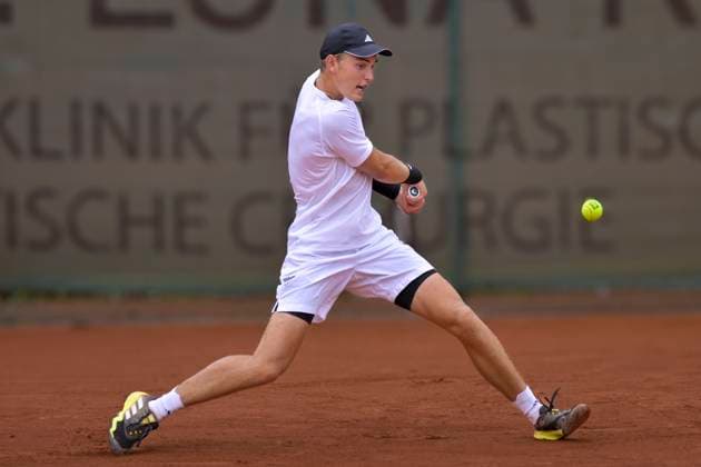 Justin Engel GER 06.07.2025 Tennis 1. Bundesliga Herren, TC Bredeney vs TC Großhesselohe, Tennis Club Bredeney, Essen,