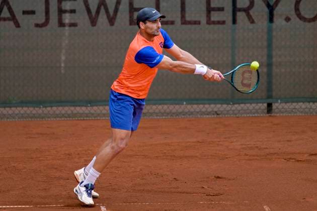Benjamin Hassan GER 06.07.2025 Tennis 1. Bundesliga Herren, TC Bredeney vs TC Großhesselohe, Tennis Club Bredeney, Essen,