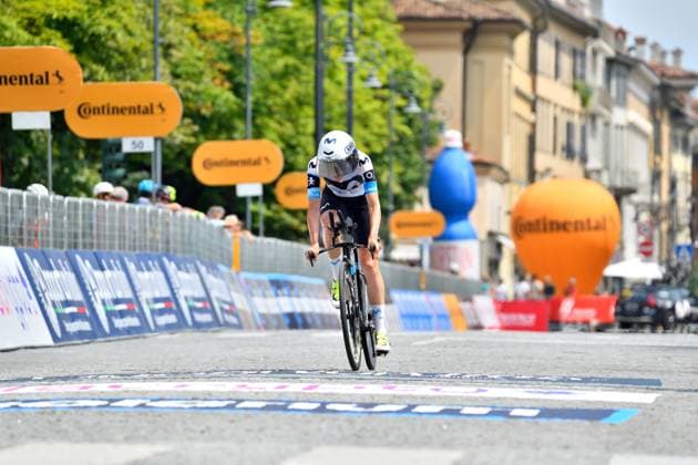 BIANNIC Aude (FRA) during Giro d Italia Women - Stage 1 - Bergamo Bergamo, Giro d Italia race in Bergamo, Italy, July 06 2025  Copyright: xDavidexVaninetti IPAxSportx xipa-agency.netx xx IPA_60037669 IPA_Agency_IPA60037669