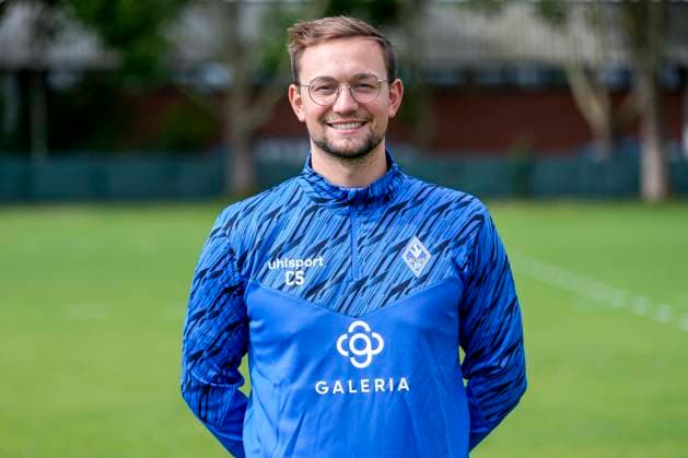 Cedric Schmidt (Physiotherapeut); SV Waldhof Mannheim; 3.Liga, Porträttermin 2025 2026