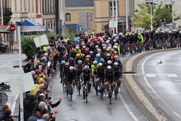 TOUR DE FRANCE 2025 PHOTOPQR VOIX DU NORD SAMI BELLOUMI ; 07 07 2025 ; raismes le 7 juillet 2025: passage tour de france. PHOTO SAMI BELLOUMI LA VOIX DU NORD.- French cycling race Tour de France 2024 takes place in july 2025 NORD France  Copyright: xPHOTOPQR VOIXxDUxNORD MAXPPPxSAMIxBELLOUMIx 20250707VDN3774 20250707VDN3774