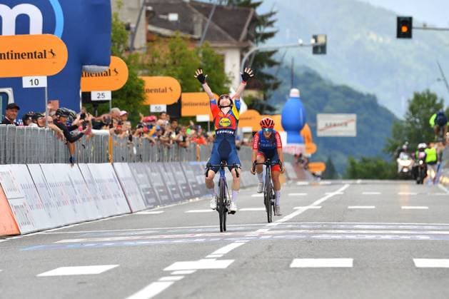 CICLISMO - Giro d Italia - Giro d Italia Women - Stage 2 - Clusone Aprica HENDERSON Anna (LIDL - TREK) during Giro d Italia Women - Stage 2 - Clusone Aprica, Giro d Italia race in Aprica, Italy, July 07 2025 Aprica Italy  Copyright: xIPAxSport ABACAx