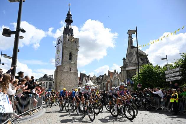 Tour de France 2025 Stage 3 DUINKERKE, FRANCE - JULY 07 : Diller Silvan (SUI) of Alpecin - Deceuninck during stage 3 of the 112th edition of Tour de France an UCI World Tour 2.UWT cycling road race stage for Men Elite of 178 km with start in Valenciennes and finish in Duinkerke on July 7, 2025 in Duinkerke, France, 07 07 2025 ( Motordriver Kenny Verfaillie - Duinkerke France  Copyright: xJanxDexMeuleneirx