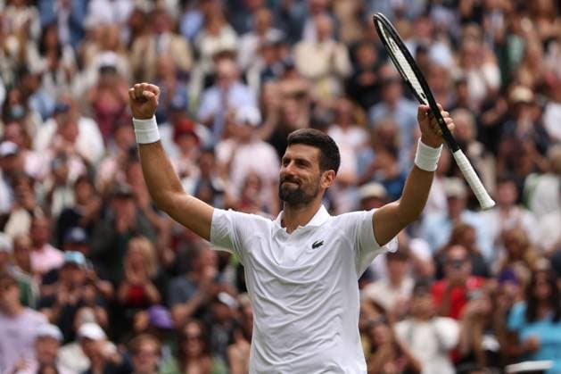 Novak Djokovic wins his Round of 16 match Wimbledon Tennis Championships, Day 8, The All England Lawn Tennis and Croquet Club, London, UK - 07 Jul 2025London The All England Lawn Tennis and United Kingdom  Copyright: xEllaxLing Shutterstockx 15387974cw