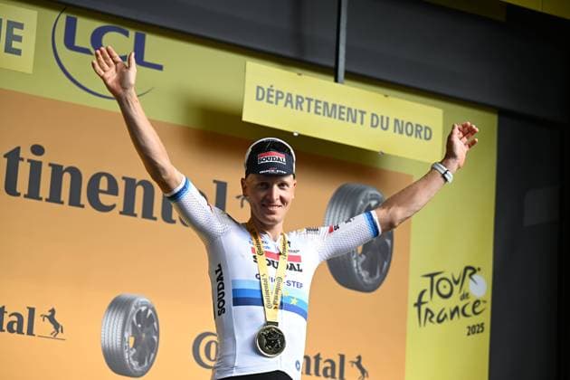 07-07-2025 Tour De France; Tappa 03 Valenciennes - Dunkerque; 2025, Soudal - Quick Step; Merlier, Tim; Dunkerque; 