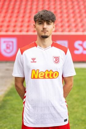 07.07.2025, Fussball, GER, Saison 2025 2026, 3.Liga,Pressetermin, SSV Jahn Regensburg Dustin Forkel, SSV Jahn Regensburg; 3. Liga, Portraittermin 2025 2026, DFL REGULATIONS PROHIBIT ANY USE OF PHOTOGRAPHS AS IMAGE SEQUENCES AND OR QUASI-VIDEO.