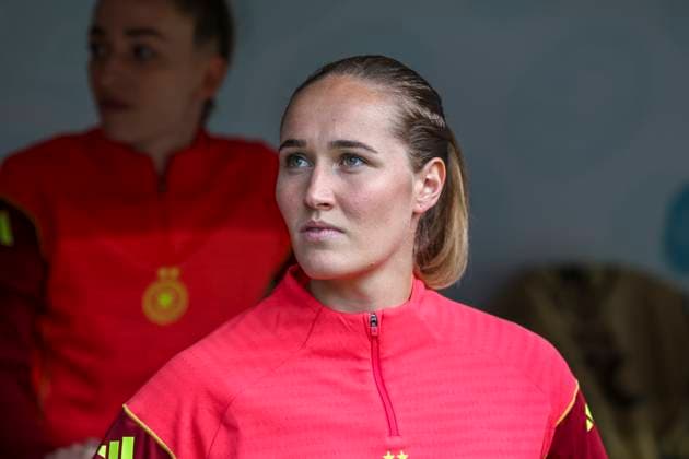 Sydney Lohmann (Deutschland, 08) , UEFA Womens EURO 2025, Frauen EM, (Gruppe C), Deutschland vs. Dänemark, 08.07.2025, St. Jakob-Park, Basel, Schweiz Basel St. Jakob-Park Kanton Basel-Stadt Schweiz Copyright: xGrantxHubbsx