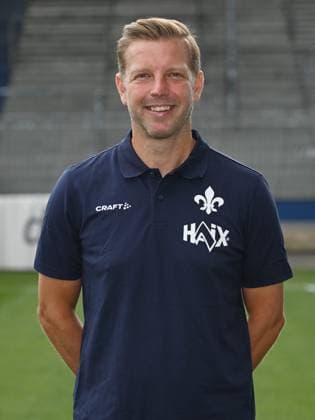 08.07.2025, xjhx, Fussball 2.Bundesliga, SV Darmstadt 98 Fototermin Saison 2025 26, Cheftrainer Florian Kohfeldt ; SV Darmstadt 98 2.BL; Porträttermin 2025 2026 Darmstadt