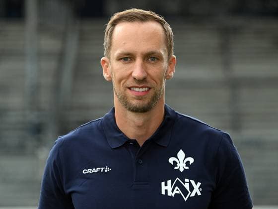 08.07.2025, xjhx, Fussball 2.Bundesliga, SV Darmstadt 98 Fototermin Saison 2025 26, Athletiktrainer Christopher Busse ; SV Darmstadt 98 2.BL; Porträttermin 2025 2026 Darmstadt