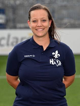 08.07.2025, xjhx, Fussball 2.Bundesliga, SV Darmstadt 98 Fototermin Saison 2025 26, Physiotherapeutin Katrin Herbig ; SV Darmstadt 98 2.BL; Porträttermin 2025 2026 Darmstadt