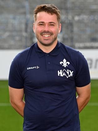 08.07.2025, xjhx, Fussball 2.Bundesliga, SV Darmstadt 98 Fototermin Saison 2025 26, Physiotherapeut Max Schubert ; SV Darmstadt 98 2.BL; Porträttermin 2025 2026 Darmstadt