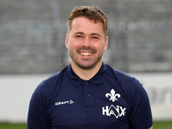 08.07.2025, xjhx, Fussball 2.Bundesliga, SV Darmstadt 98 Fototermin Saison 2025 26, Physiotherapeut Max Schubert ; SV Darmstadt 98 2.BL; Porträttermin 2025 2026 Darmstadt