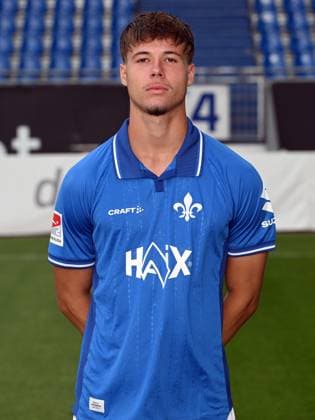 08.07.2025, xjhx, Fussball 2.Bundesliga, SV Darmstadt 98 Fototermin Saison 2025 26, Tim Arnold ; SV Darmstadt 98 2.BL; Porträttermin 2025 2026 Darmstadt