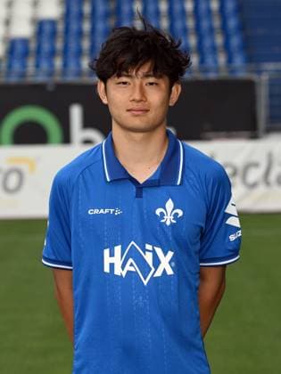 08.07.2025, xjhx, Fussball 2.Bundesliga, SV Darmstadt 98 Fototermin Saison 2025 26, Yosuke Furukawa ; SV Darmstadt 98 2.BL; Porträttermin 2025 2026 Darmstadt