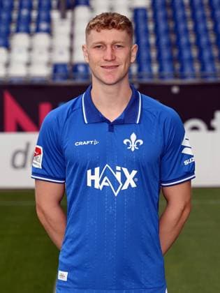08.07.2025, xjhx, Fussball 2.Bundesliga, SV Darmstadt 98 Fototermin Saison 2025 26, Clemens Riedel ; SV Darmstadt 98 2.BL; Porträttermin 2025 2026 Darmstadt