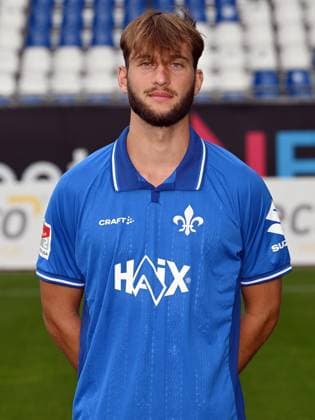 08.07.2025, xjhx, Fussball 2.Bundesliga, SV Darmstadt 98 Fototermin Saison 2025 26, Killian Corredor ; SV Darmstadt 98 2.BL; Porträttermin 2025 2026 Darmstadt
