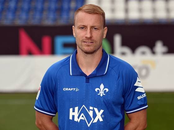 08.07.2025, xjhx, Fussball 2.Bundesliga, SV Darmstadt 98 Fototermin Saison 2025 26, Fabian Holland ; SV Darmstadt 98 2.BL; Porträttermin 2025 2026 Darmstadt