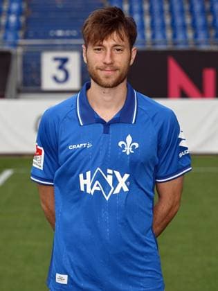 08.07.2025, xjhx, Fussball 2.Bundesliga, SV Darmstadt 98 Fototermin Saison 2025 26, Matthias Bader ; SV Darmstadt 98 2.BL; Porträttermin 2025 2026 Darmstadt