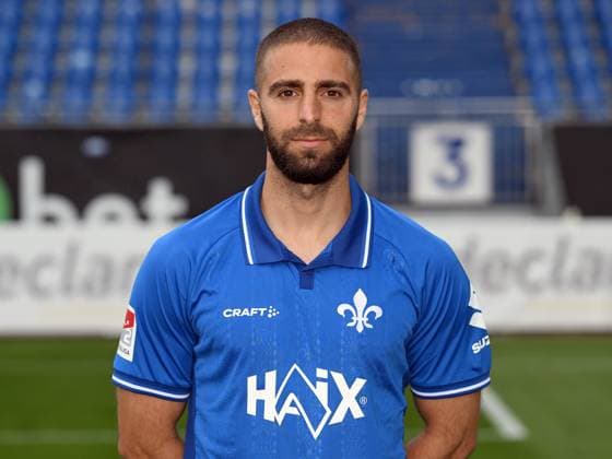 08.07.2025, xjhx, Fussball 2.Bundesliga, SV Darmstadt 98 Fototermin Saison 2025 26, Serhat-Semih Güler ; SV Darmstadt 98 2.BL; Porträttermin 2025 2026 Darmstadt