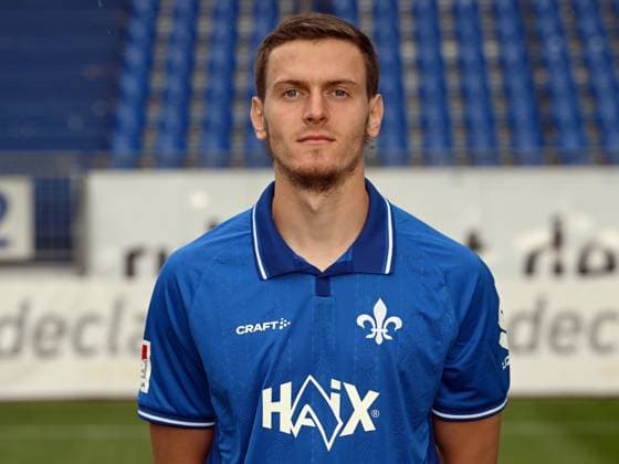 08.07.2025, xjhx, Fussball 2.Bundesliga, SV Darmstadt 98 Fototermin Saison 2025 26, Meldin Dreskovic ; SV Darmstadt 98 2.BL; Porträttermin 2025 2026 Darmstadt