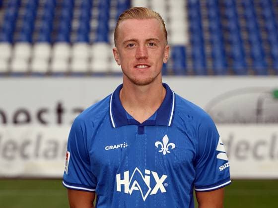 08.07.2025, xjhx, Fussball 2.Bundesliga, SV Darmstadt 98 Fototermin Saison 2025 26, Isac Lidberg ; SV Darmstadt 98 2.BL; Porträttermin 2025 2026 Darmstadt