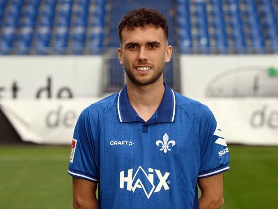 08.07.2025, xjhx, Fussball 2.Bundesliga, SV Darmstadt 98 Fototermin Saison 2025 26, Sergio Lopez ; SV Darmstadt 98 2.BL; Porträttermin 2025 2026 Darmstadt