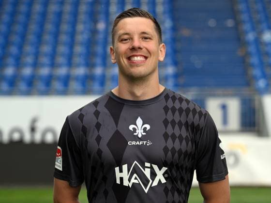 08.07.2025, xjhx, Fussball 2.Bundesliga, SV Darmstadt 98 Fototermin Saison 2025 26, Alexander Brunst ; SV Darmstadt 98 2.BL; Porträttermin 2025 2026 Darmstadt