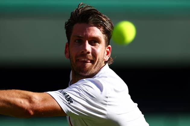 Cameron Norrie during his quarter final match Wimbledon Tennis Championships, Day 9, The All England Lawn Tennis and Croquet Club, London, UK - 08 Jul 2025London The All England Lawn Tennis and United Kingdom  Copyright: xJamesxMarsh Shutterstockx 15389336gk