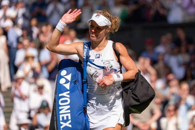 2025-07-08 The Championships Wimbledon 2025 LONDON, UNITED KINGDOM - JULY 8: Laura Siegemund of Germany during Day Nine of The Championships Wimbledon 2025 at All England Lawn Tennis and Croquet Club on July 8, 2025 in London, United Kingdom. (Photo by Marleen Fouchier BSR Agency) London United Kingdom Content not available for redistribution in The Netherlands directly or indirectly through any third parties. Copyright: xBSRxAgencyx