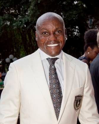 April 20, 2022, Houston, Texas, United States of America: April 20, 2022 - Nine time Olympic Gold Medalist Sprinter CARL LEWIS on the red carpet during the 2022 Houston Sports Awards at the Wortham Theater Center on April 20, 2022 in Houston, Texas. Copyright: xTomxWalkox