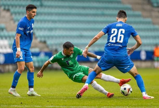08.07.2025, Tallinn. UEFA Champions League first qualifying round. FCI Levadia VS RFS 0:1. Photo Madis Veltman, Postimees Tallinn Harjumaa Estonia 1MV08JUL25A15  Copyright: xMadisxVeltmanx 8 Lasha Odisharia