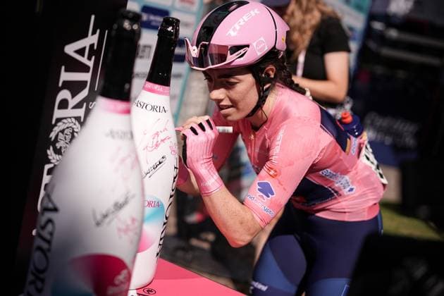 Anna Henderson (Lidl - Trek) during the 4th stage of the Giro d’Italia Women, from Castello Tesino to Pianezze, Italy Wednesday, July 9, 2025. - cycling .  Copyright: xMarcoxAlpozzix LaPressex