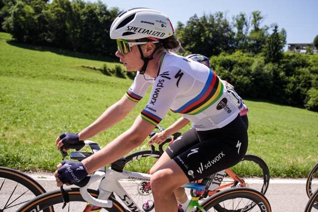 Team Sd Worx - Protime’s Kopecky Lotte during the 4th stage of the Giro d’Italia Women, from Castello Tesino to Pianezze, Italy Wednesday, July 9, 2025. - cycling .  Copyright: xMarcoxAlpozzix LaPressex