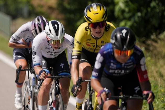 - during the 4th stage of the Giro d™Italia Women, from Castello Tesino to Pianezze, Italy Wednesday, July 9, 2025. - cycling .  Copyright: xMarcoxAlpozzi LaPressex