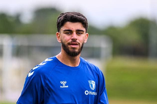 GER, 2. BL, 1. FC Magdeburg, Trainingslager in Bad Wörishofen 09.07.2025, Stadion Am Unteren Hart, Bad Wörishofen, GER, 2. BL, 1. FC Magdeburg, Trainingslager in Bad Wörishofen, im Bild Abu-Bekir Ömer Oemer El-Zein (Magdeburg, 14)