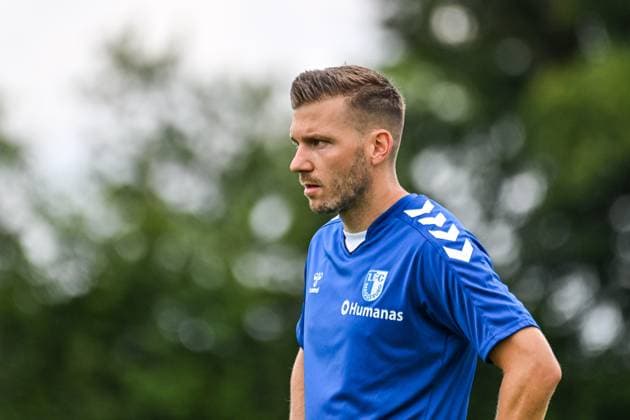 GER, 2. BL, 1. FC Magdeburg, Trainingslager in Bad Wörishofen 09.07.2025, Stadion Am Unteren Hart, Bad Wörishofen, GER, 2. BL, 1. FC Magdeburg, Trainingslager in Bad Wörishofen, im Bild Robert Leipertz (Magdeburg, 31)