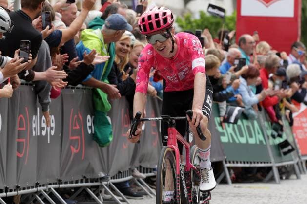 CYCLING - Tour of Austria 2025 STEYR,AUSTRIA,09.JUL.25 - CYCLING - Tour of Austria, stage 1, Steyr - Steyr. Image shows Archie Ryan (IRL EF EDUCATION - EASYPOST).  GEPAxpictures xWalterxLuger