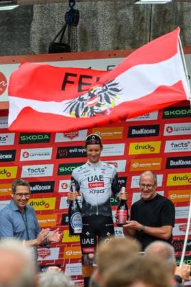 steyr, austria, 08 july 2025, felix großschartner wins the first stage of the tour of austria