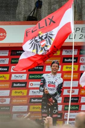 steyr, austria, 08 july 2025, felix großschartner wins the first stage of the tour of austria